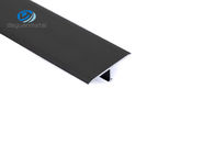 किचन कैबिनेट एल्यूमिनियम टी प्रोफाइल 7.5 मिमी ऊंचाई ओम फर्श सजावट के लिए काले रंग में उपलब्ध है
