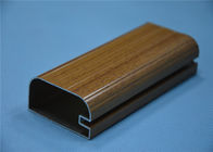 6063 श्रृंखला लकड़ी अनाज एल्यूमीनियम दरवाजा और खिड़की के प्रोफाइल GB / 5237.1-2008