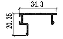 6063 एल्यूमीनियम आँगन खिड़की एक्सट्रूज़न प्रोफाइल पाउडर कोटिंग